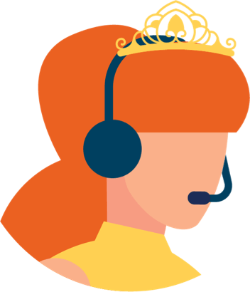 call doris logo with tiara